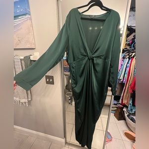 Women’s satin maxi dress